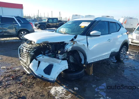 2024 Nissan Kicks Sv Xtronic Cvt z USA, uszkodzony, nr VIN 3N1CP5CV0RL558141